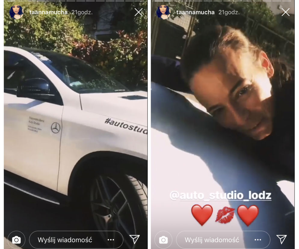 Anna Mucha jeździ nowym Mercedesem GLE Coupe