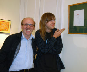 Artur Barciś i jego syn Franciszek