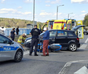 19.04.2026. Wypadek w Krynkach. Lądował LPR