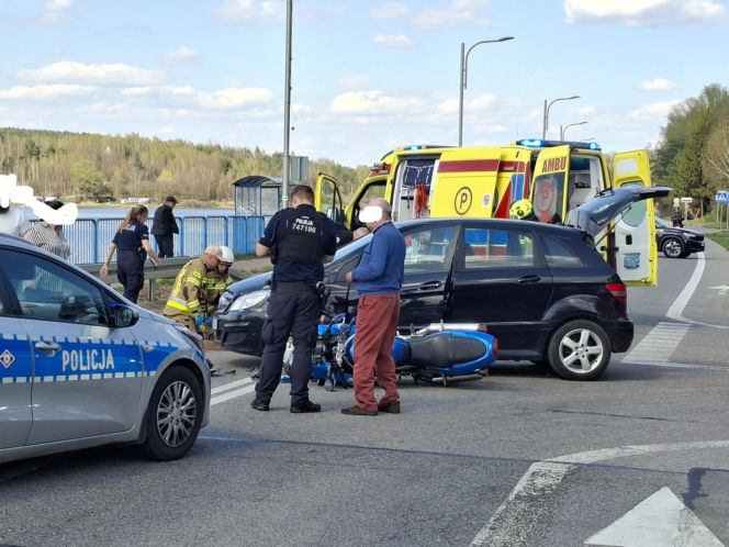 19.04.2026. Wypadek w Krynkach. Lądował LPR