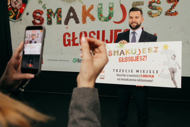 Rozdanie nagród w plebiscycie Smakujesz Głosujesz.
