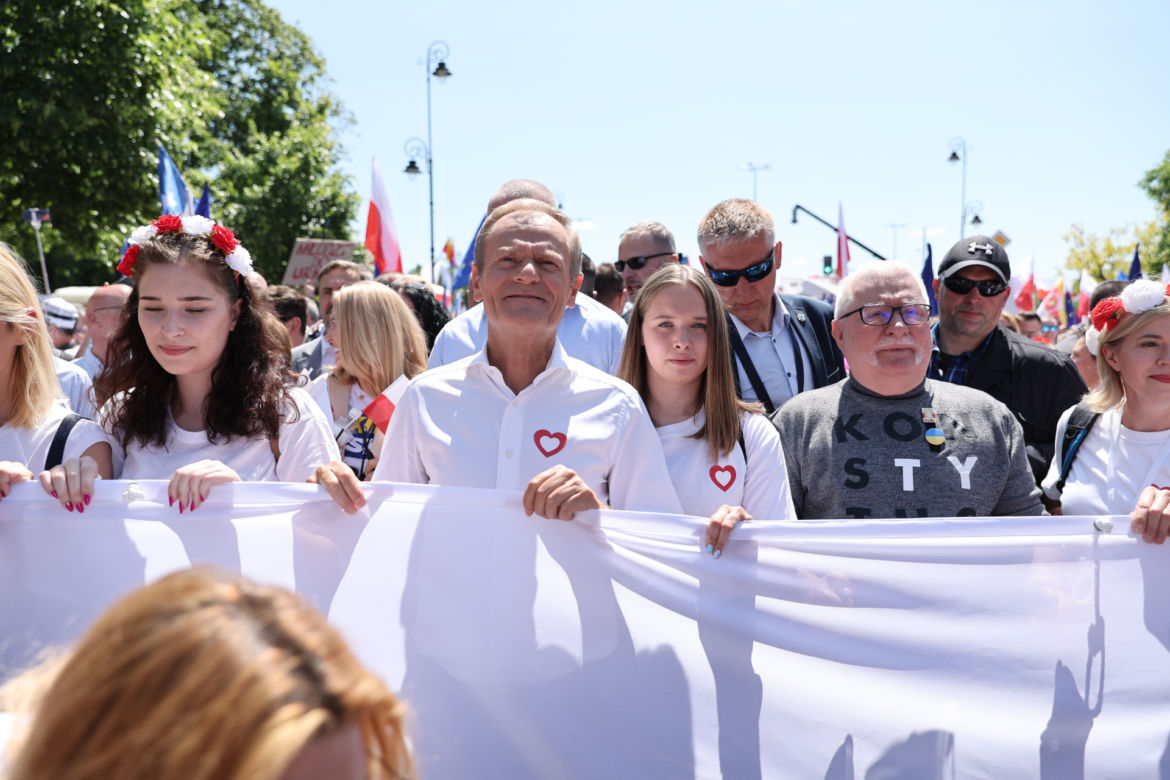 Marsz 4 czerwca. Tłumy w Warszawie