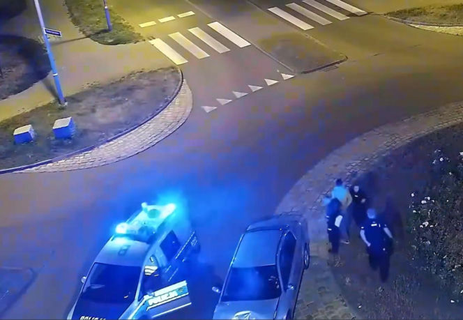 Pościg jak z filmu akcji. 20-letni Ukrainiec zderzył się czołowo z radiowozem