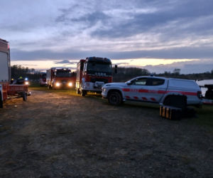 Strzegocice. 29-latek wpadł do wody ze skutera wodnego [GALERIA]