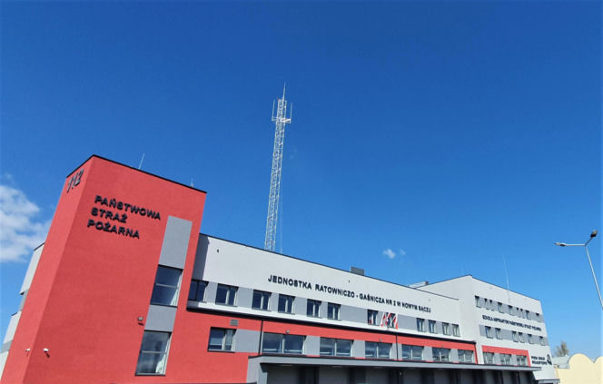 Nowa siedziba Jednostki Ratowniczo Gaśniczej numer 2 w Nowym Sączu