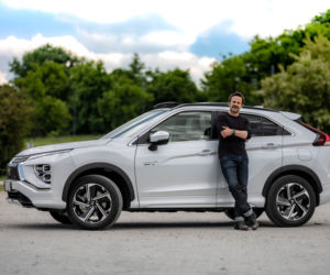 Bartłomiej Topa jeździ Mitsubishi Eclipse Cross PHEV