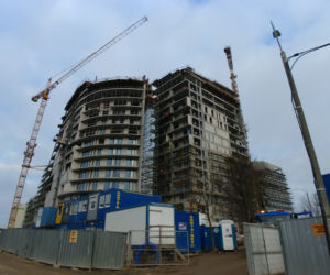 Centaurus. Trwa budowa największego budynku w Olsztynie. Zobacz postępy prac