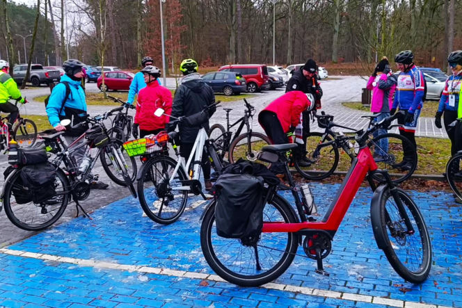 Noworoczny rajd rowerowy