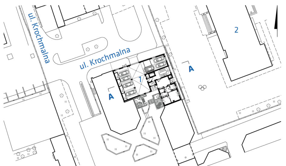 Budynek mieszkalny na warszawskiej Woli. Sytuacja