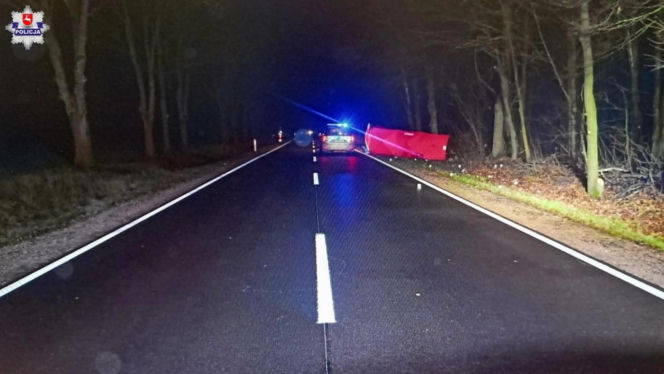 Tragiczny wypadek pod Parczewem. Mariusz zostawił żonę i dzieci