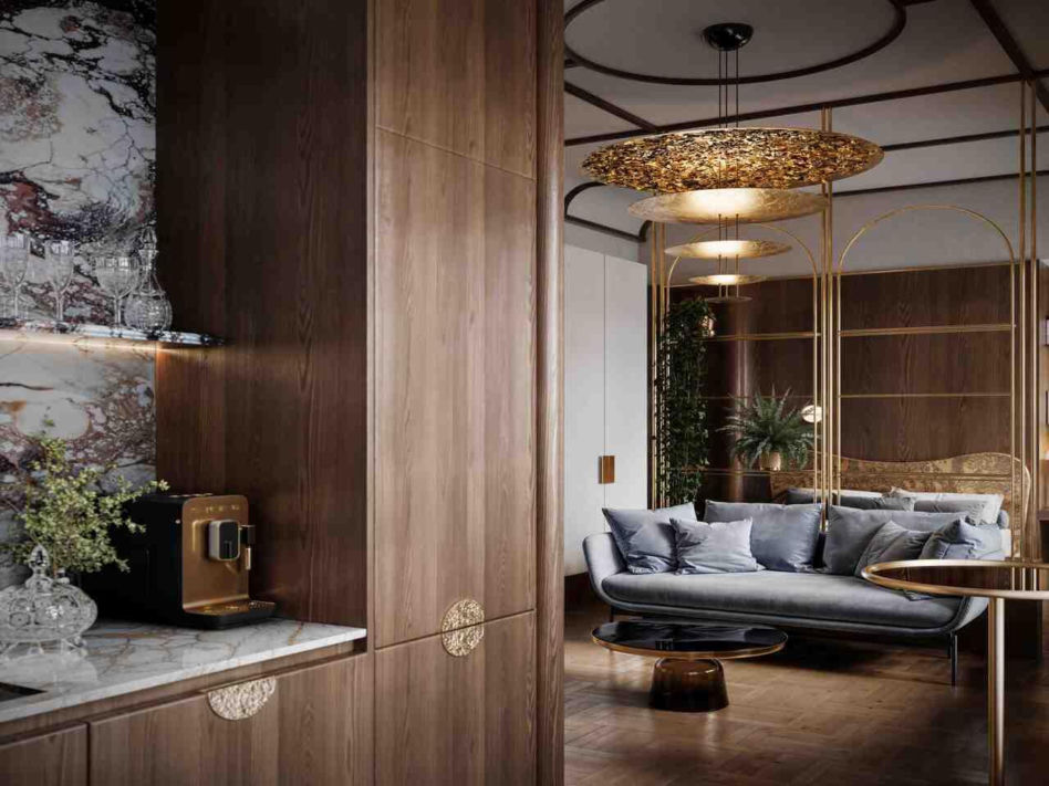Styl Art Deco - projekt Hanna Pietras