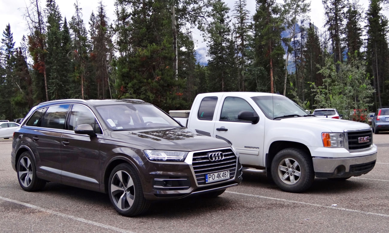 Audi Q7 - test na drogach Kanady