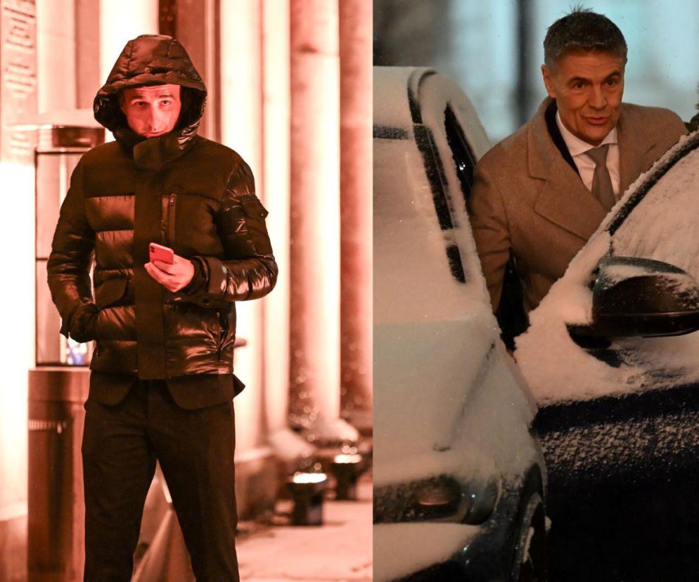 Krzysztof Hołowczyc i Robert Kubica po Gali Mistrzów Sportu