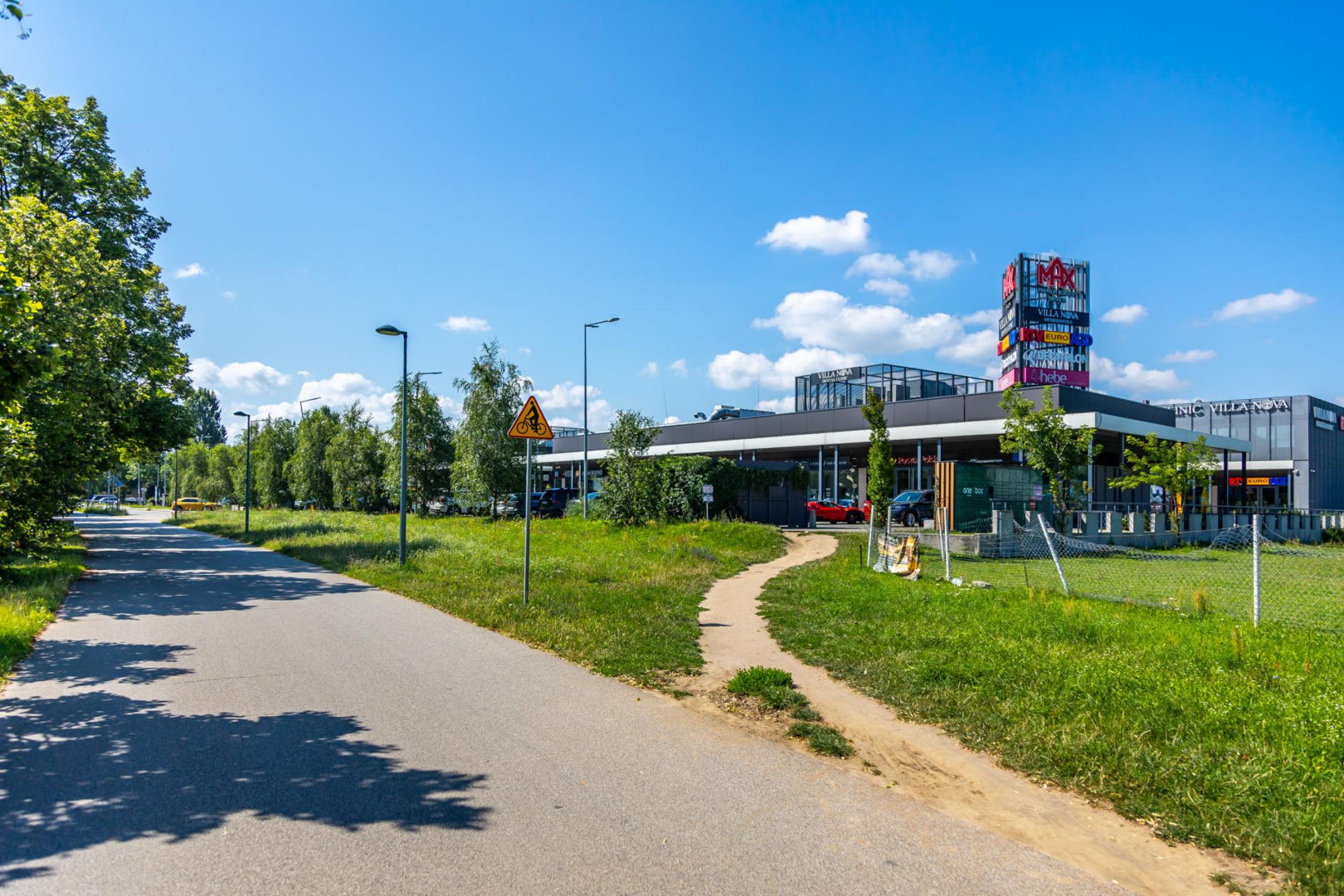 Okolice ul. Pałacowej w Warszawie