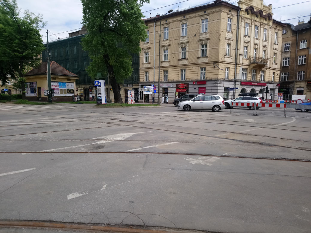 Kraków: Zobacz jak postępują prace przy przebudowie ulicy Krakowskiej