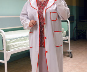 Na dobre i na złe. bufetowa Maria Zbieć (Grażyna Zielińska)