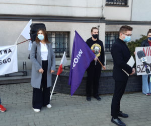 Licealista stanął przed sądem za udział w strajku kobiet