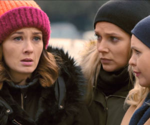 Przyjaciółki 11 sezon odcinek 129. Zuza (Anita Sokołowska), Anka (Magdalena Stużyńska), Patrycja (Joanna Liszowska)