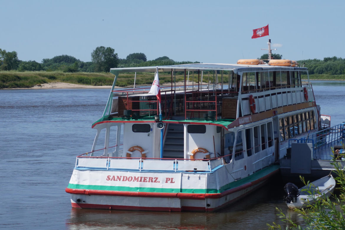 Sandomierz. Wisła i Bulwary Wiślane