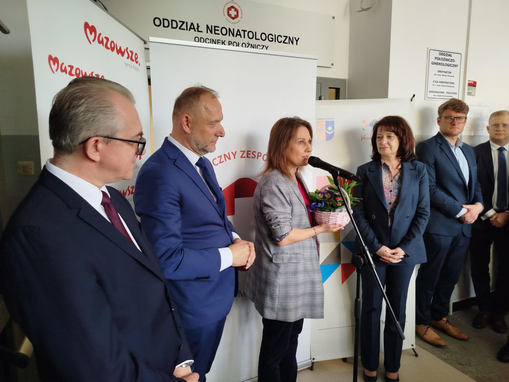 Odnowiony oddział noworodkowy wraz z częścią położniczą w mińskim szpitalu zapewni ciężarnym, rodzącym i maluchom nowoczesne warunki