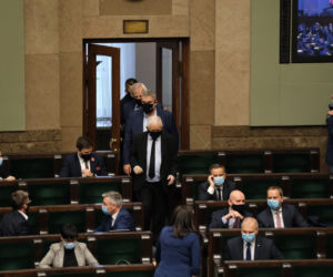 Jarosław Kaczyński w sejmie