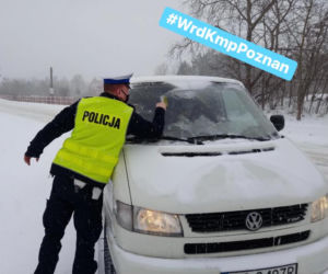 Poznańska policja pomaga kierowcom