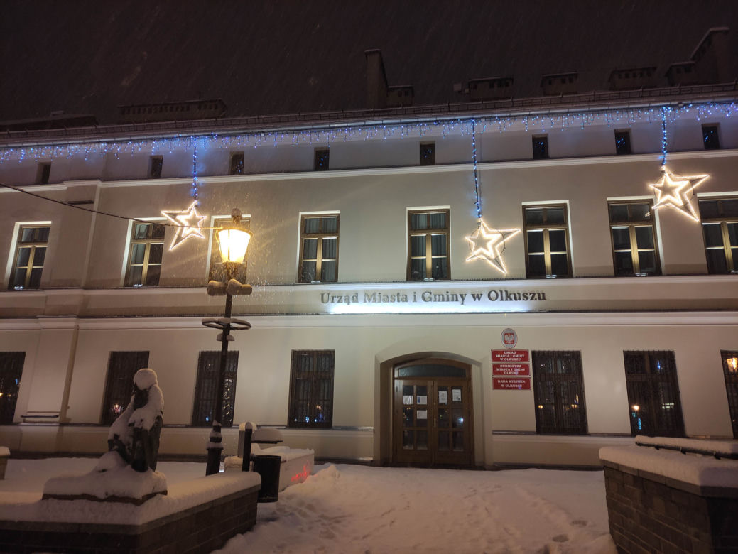 Tak wygląda Olkusz po potężnej śnieżycy