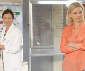NA DOBRE I NA ZŁE, odc. 499. Lena (Anita Sokołowska), Zosia Burska (Małgorzata Foremniak)