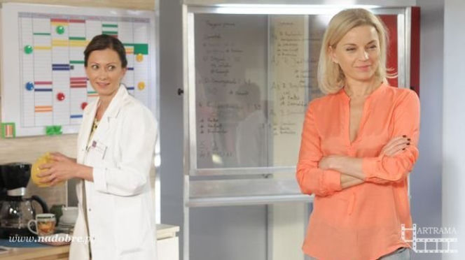 NA DOBRE I NA ZŁE, odc. 499. Lena (Anita Sokołowska), Zosia Burska (Małgorzata Foremniak)