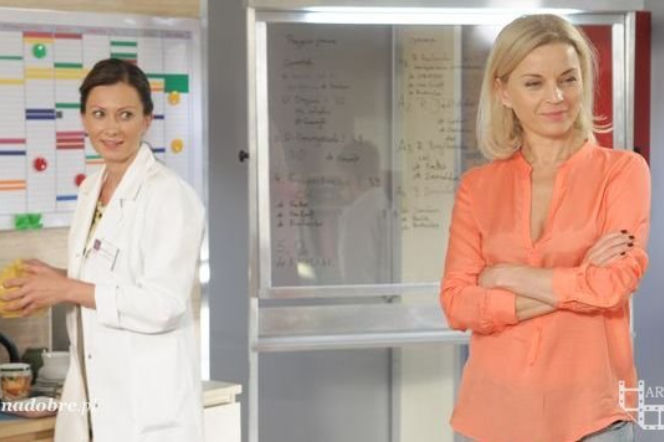 NA DOBRE I NA ZŁE, odc. 499. Lena (Anita Sokołowska), Zosia Burska (Małgorzata Foremniak)