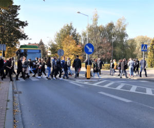 Blokada drogi w Tarnowie - protest