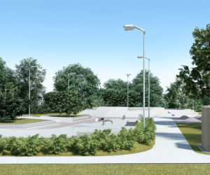 Skatepark na os. Majowym - wizualizacja