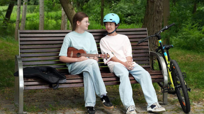 Barwy szczęścia odc. 3281. Emil (Artem Malaszczuk), Pola (Gabriela Szewczyk)