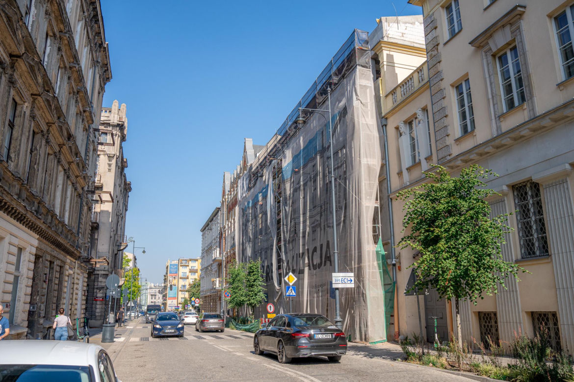 Modernizacja kamienicy przy ul. Sienkiewicza 22 w Łodzi
