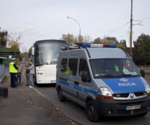 Tóskobus zatrzymany przez policję