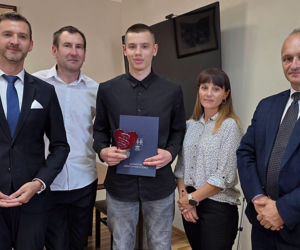 14-latek bohater Kacper Turek wyróżniony przez lokalne władze