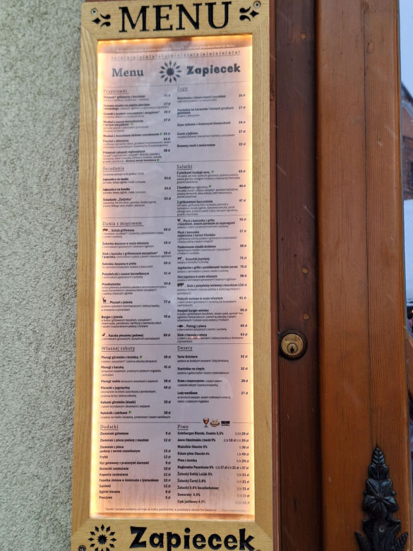 Ceny w Zakopanem na ferie zimowe 2026