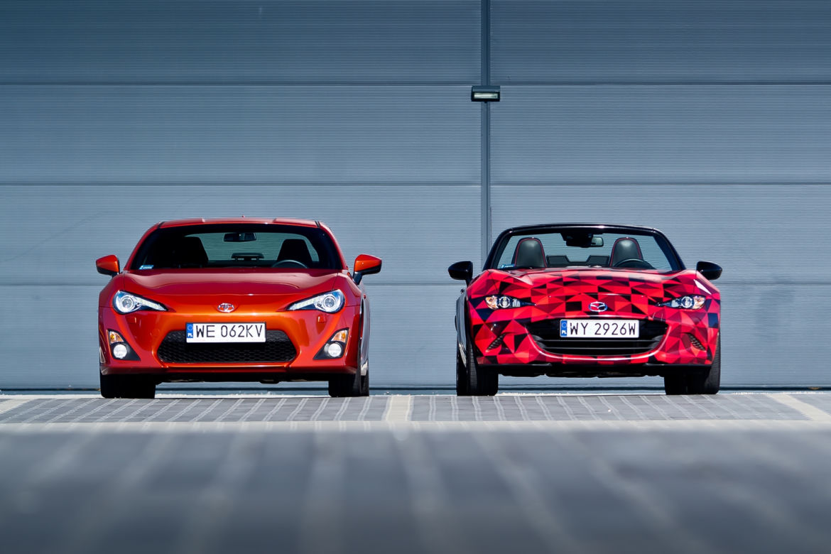 Toyota GT86 vs. Mazda MX-5