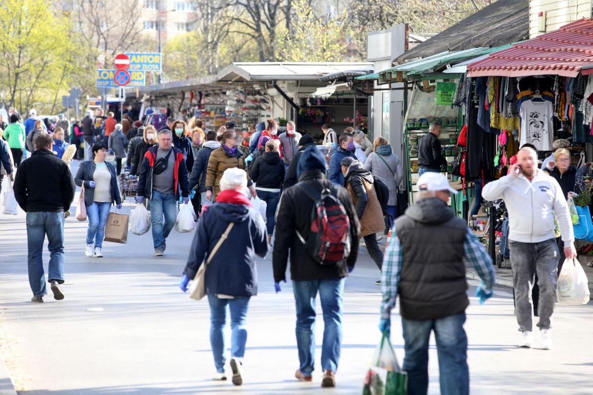 Bazar przy Rondzie Wiatraczna
