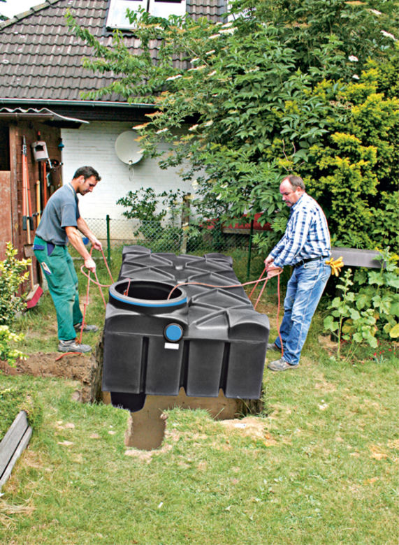 Montaż zbiorników podziemnych