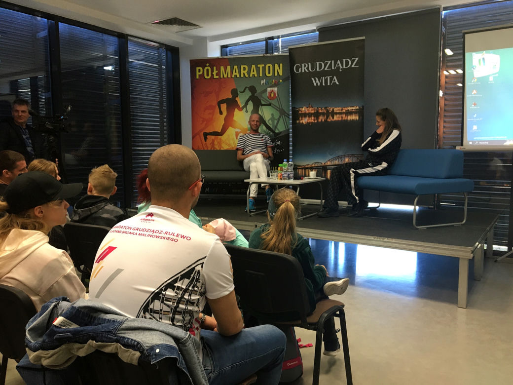 Spotkanie z Aleksandrą Lisowską w Grudziądzu