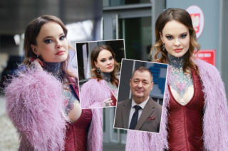 Monika Miller odsłoniła tatuaże na planie nowego sezonu Gliniarzy. Nie zabrakło i Jacka Rozenka