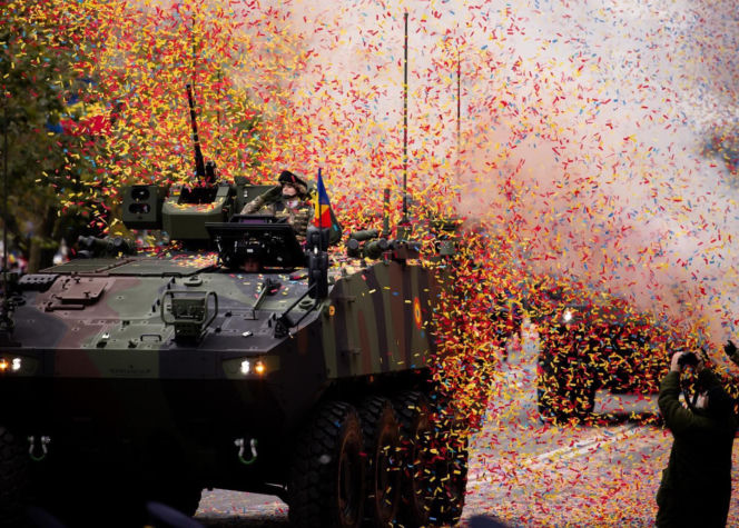 Program SAFE w Rumunii. Armia inwestuje w Piranha 5, Lynx i polskie drony Warmate