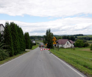 Remont trasy Grybów - Krużlowa Wyżna