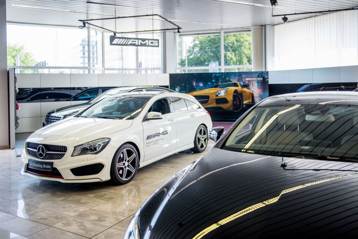 Mercedes CLA250 Shooting Brake Kamila Stocha