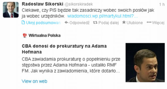 Adam Hoffman Tweety