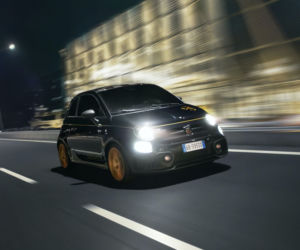 Abarth 595 Monster Energy Yamaha i Scorpioneoro