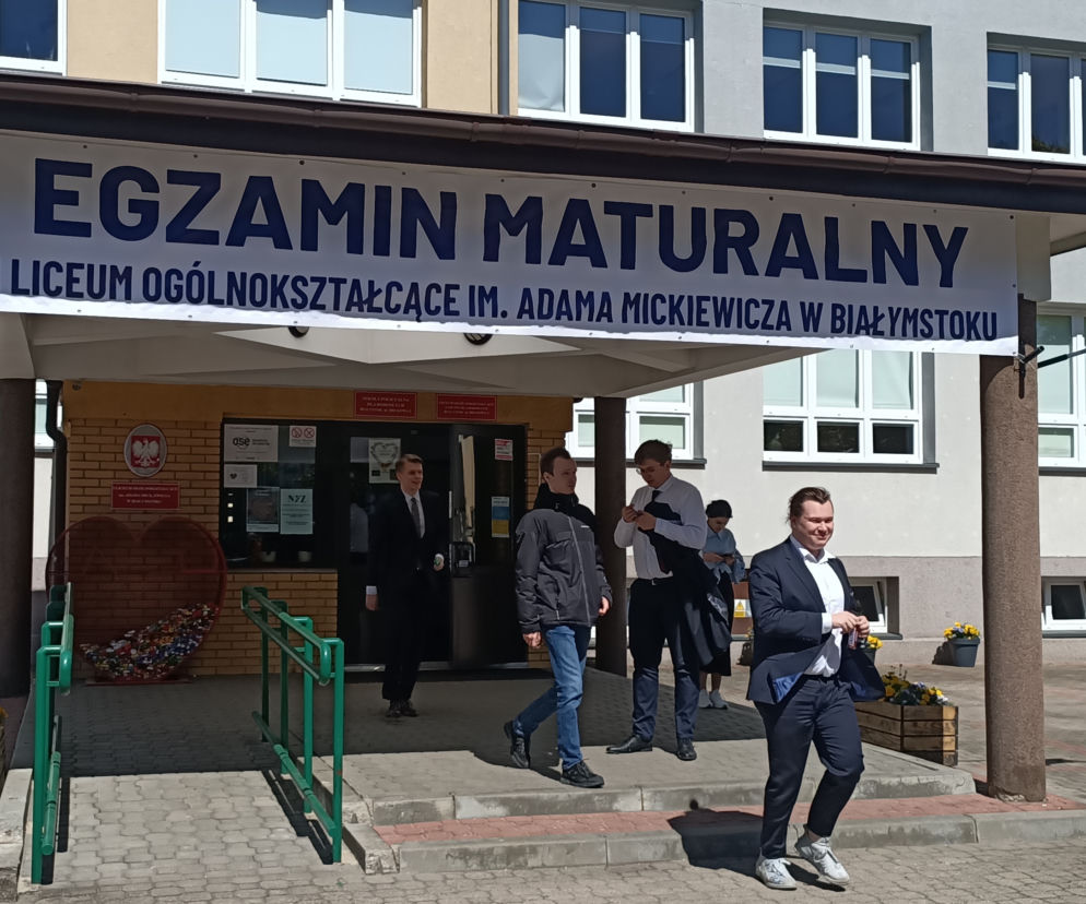 Matura 2022 z języka polskiego w Białymstoku [ZDJĘCIA]