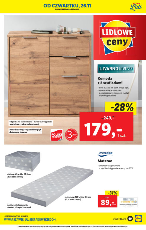 Gigantyczne promocje w warszawskim Lidlu