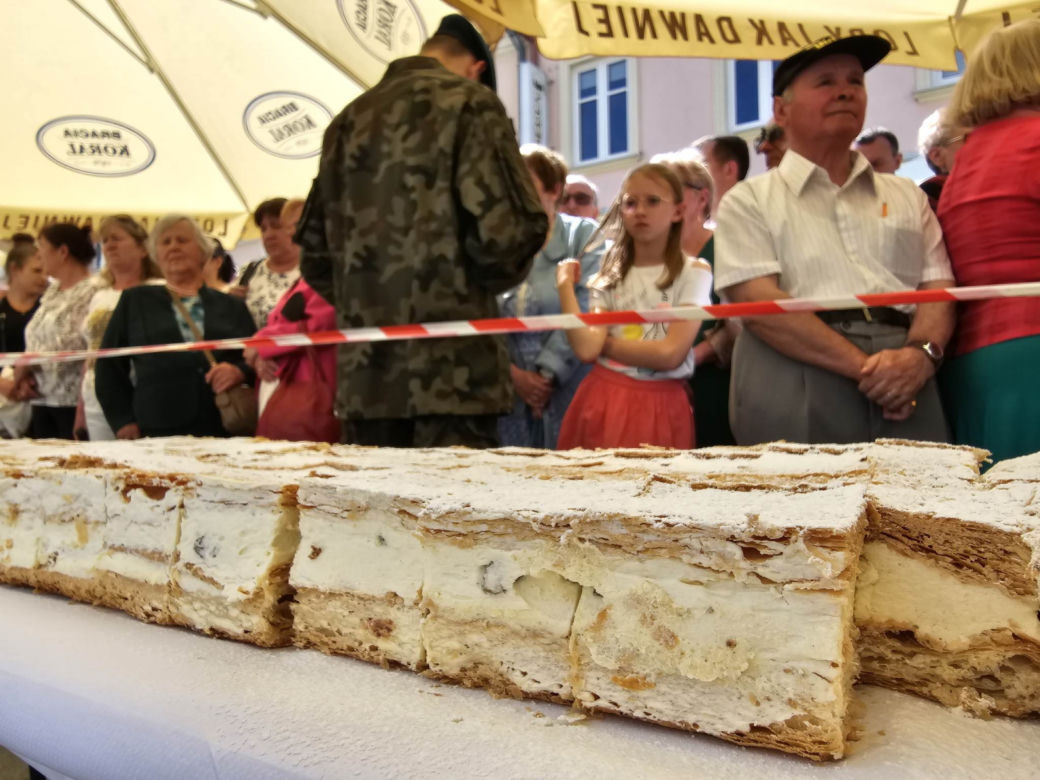 Kremówkowe szaleństwo na rzeszowskim Rynku